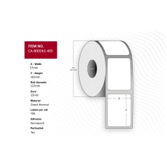 Capture Label 57x102mm Core 25mm (CA-800262-405) - Premium Quality & Reliability